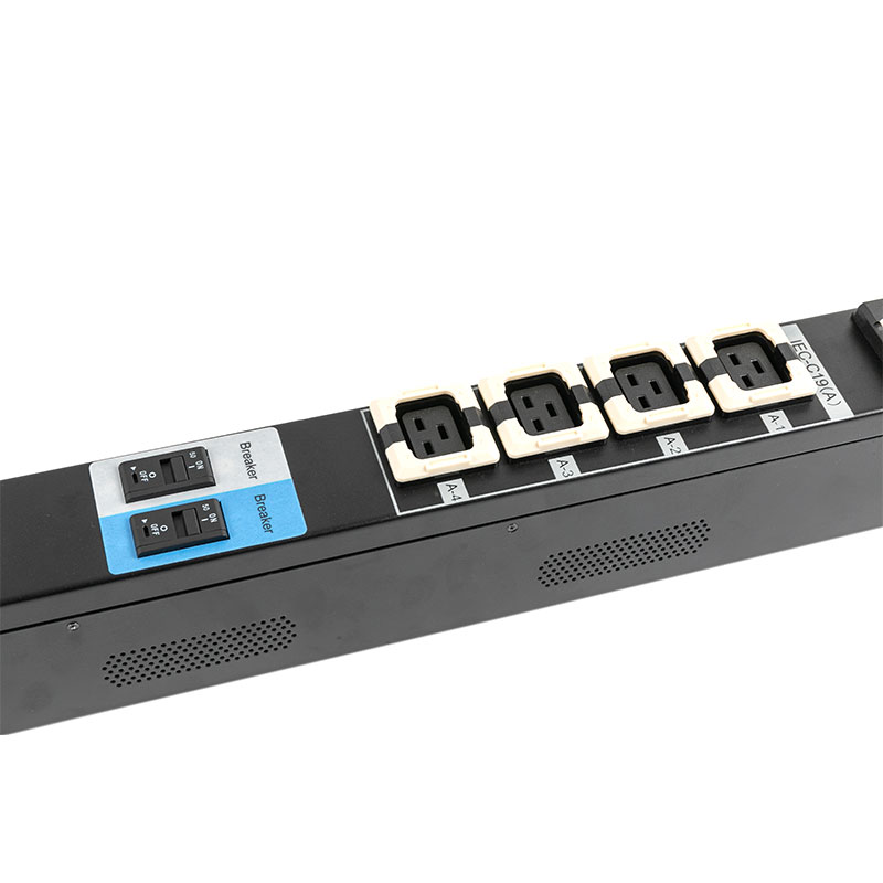 16-Outlet C13 C19 US Vertikal TCP/IP Sensor Breaker eco Smart Rack Pdu