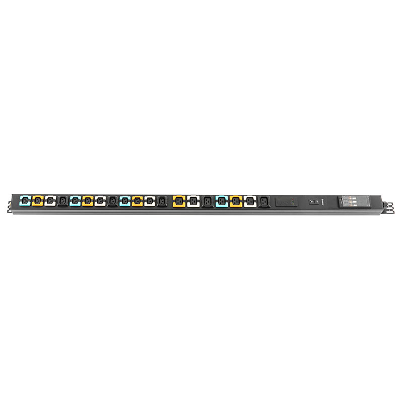 19-Outlet C13 C19 Pemutus Vertikal 3 SPD Rak Beralih Pdu