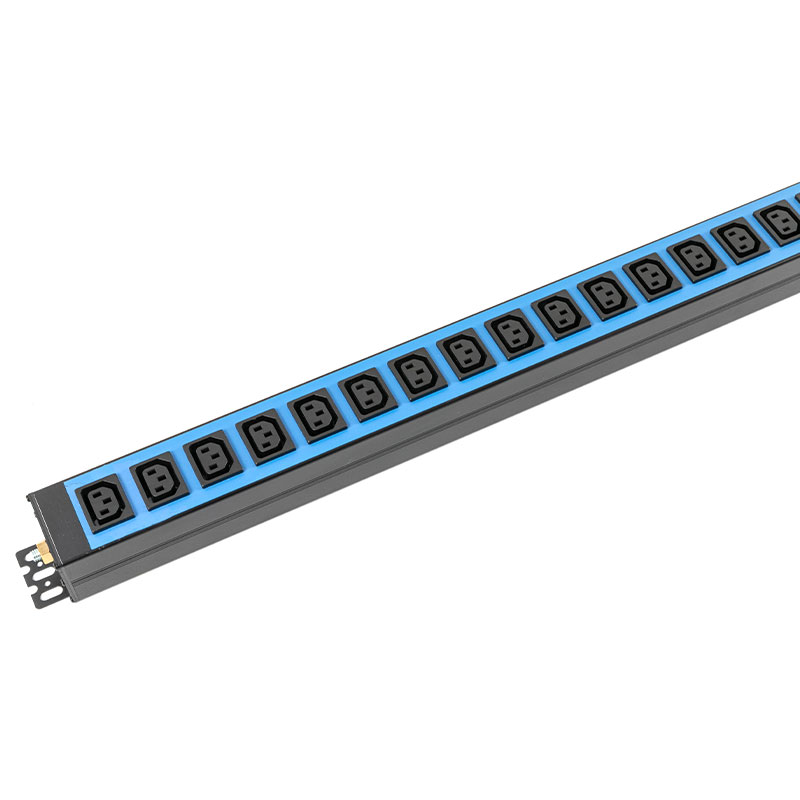 28-Outlet C13 C19 Rak Saklar Pemutus SPD Vertikal Pdu