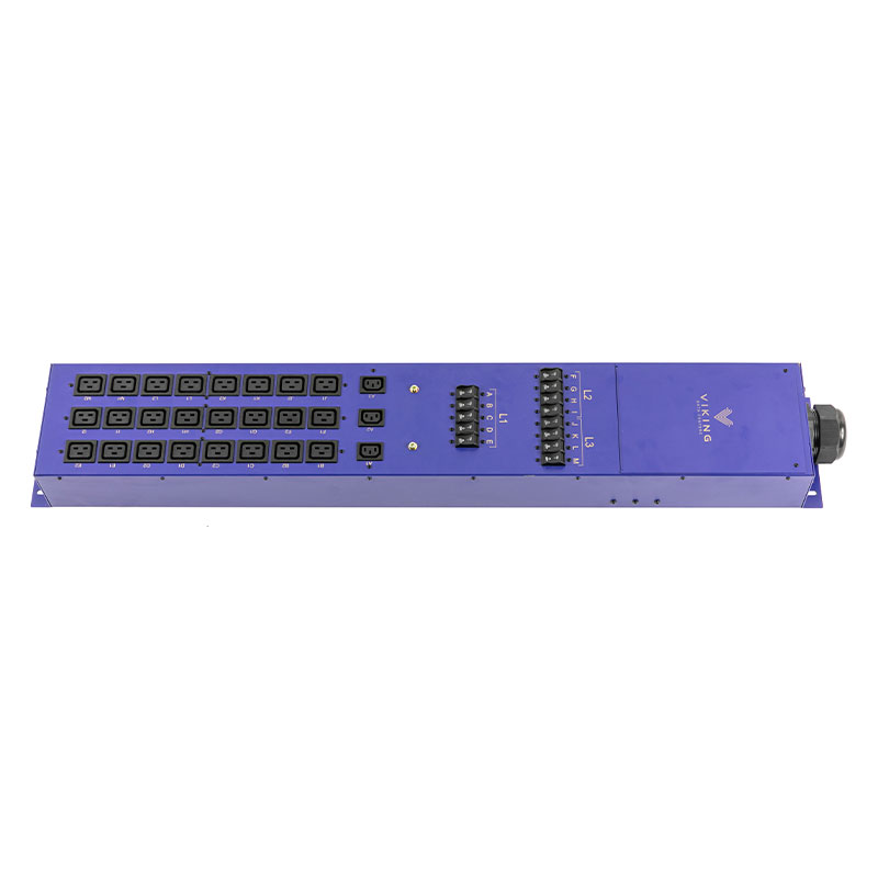 3-fase 27-Outlet C13 C19 Saklar Pemutus Vertikal Pdu