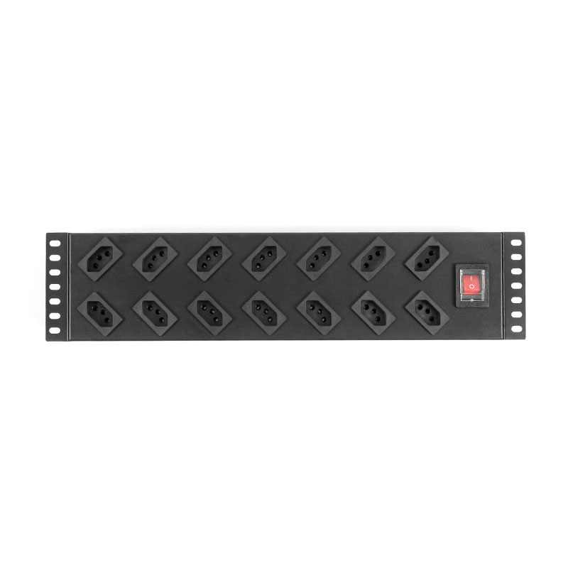 Rak Saklar Vertikal Swiss 14-Outlet Pdu